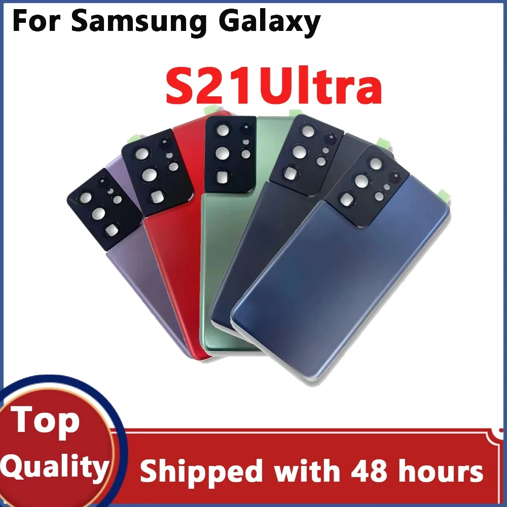 Задняя стеклянная крышка для Samsung Galaxy S21 Ultra G998, Сменное заднее стекло для Samsung Galaxy S21Ultra с объективом камеры
Задняя стеклянная крышка для Samsung Galaxy S21 Ultra G998, Сменное заднее стекло для Samsung Galaxy S21Ultra с объективом камеры