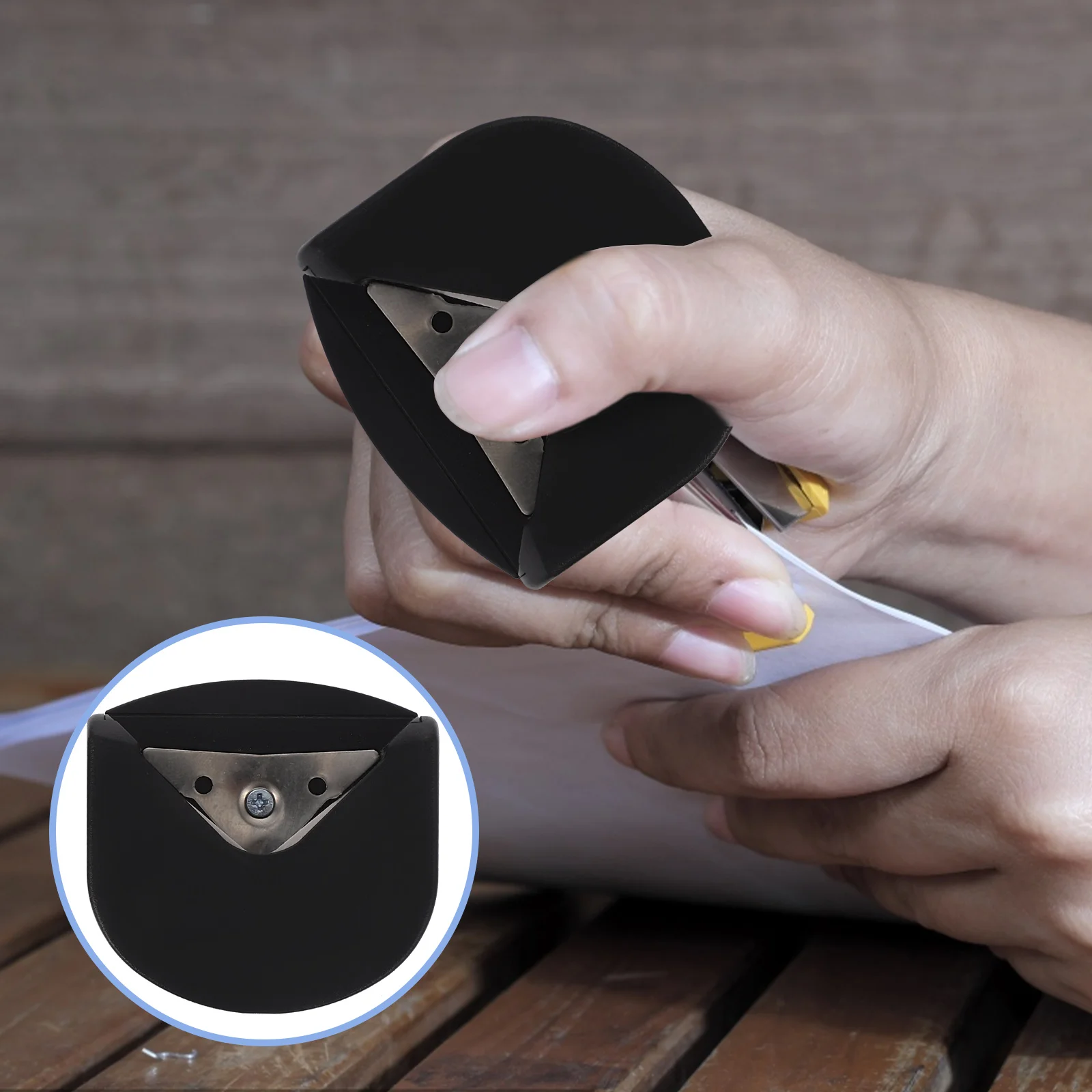 2pcs Punch Corner Rounder Picture Stainless Steel Upper Lower Die Easy Carry Humanized Design Trimmer For Office
2pcs Punch Corner Rounder Picture Stainless Steel Upper Lower Die Easy Carry Humanized Design Trimmer For Office