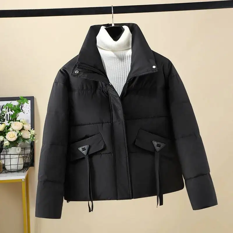 Parkas Women Coat Zipper Thick Jacket Stand Collar Solid Warm Long Sleeve Outwear Casual Basis Loose Autumn Winter
Parkas Women Coat Zipper Thick Jacket Stand Collar Solid Warm Long Sleeve Outwear Casual Basis Loose Autumn Winter