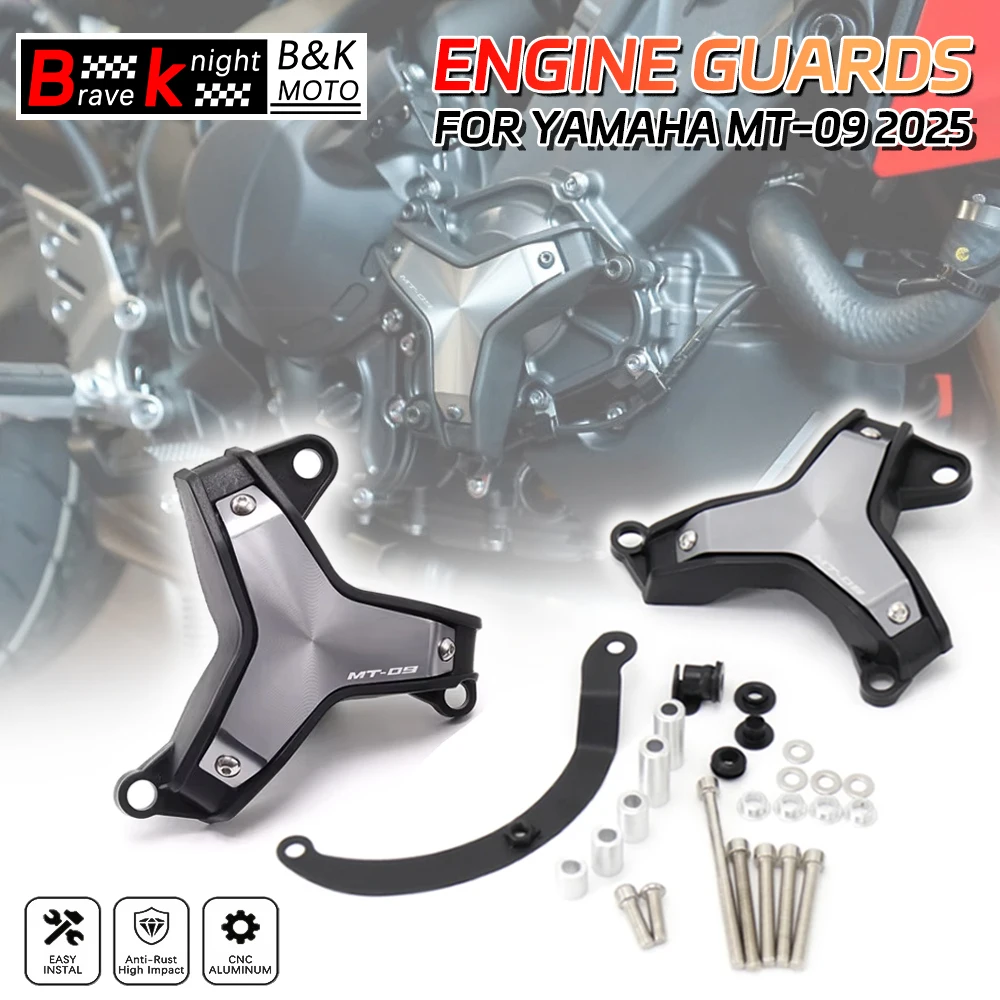 MT-09 Tracer 9 GT Motorcycle Side Sliders Engine Guard Crash Pads Engine Protection Cover for Yamaha MT-09 Tracer9 GT 2021-2025
MT-09 Tracer 9 GT Motorcycle Side Sliders Engine Guard Crash Pads Engine Protection Cover for Yamaha MT-09 Tracer9 GT 2021-2025