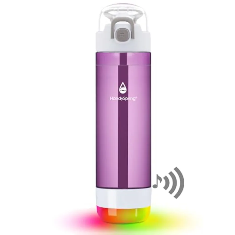 Smart Water Bottle with Reminder To Drink Water, Lights And Sound, Water Intake Tracker, Rechargeable, Tritan Plastic w/Straw,
Smart Water Bottle with Reminder To Drink Water, Lights And Sound, Water Intake Tracker, Rechargeable, Tritan Plastic w/Straw,