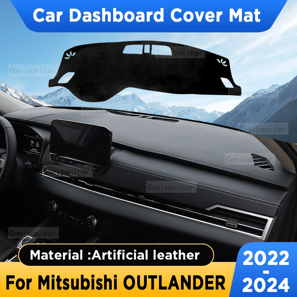 For Mitsubishi Outlander PHEV 4 MK4 2022 2023 2024 Car Dashboard Cover Mat Sun Shade Pad Rug Panel Mat Carpets Accessories
For Mitsubishi Outlander PHEV 4 MK4 2022 2023 2024 Car Dashboard Cover Mat Sun Shade Pad Rug Panel Mat Carpets Accessories