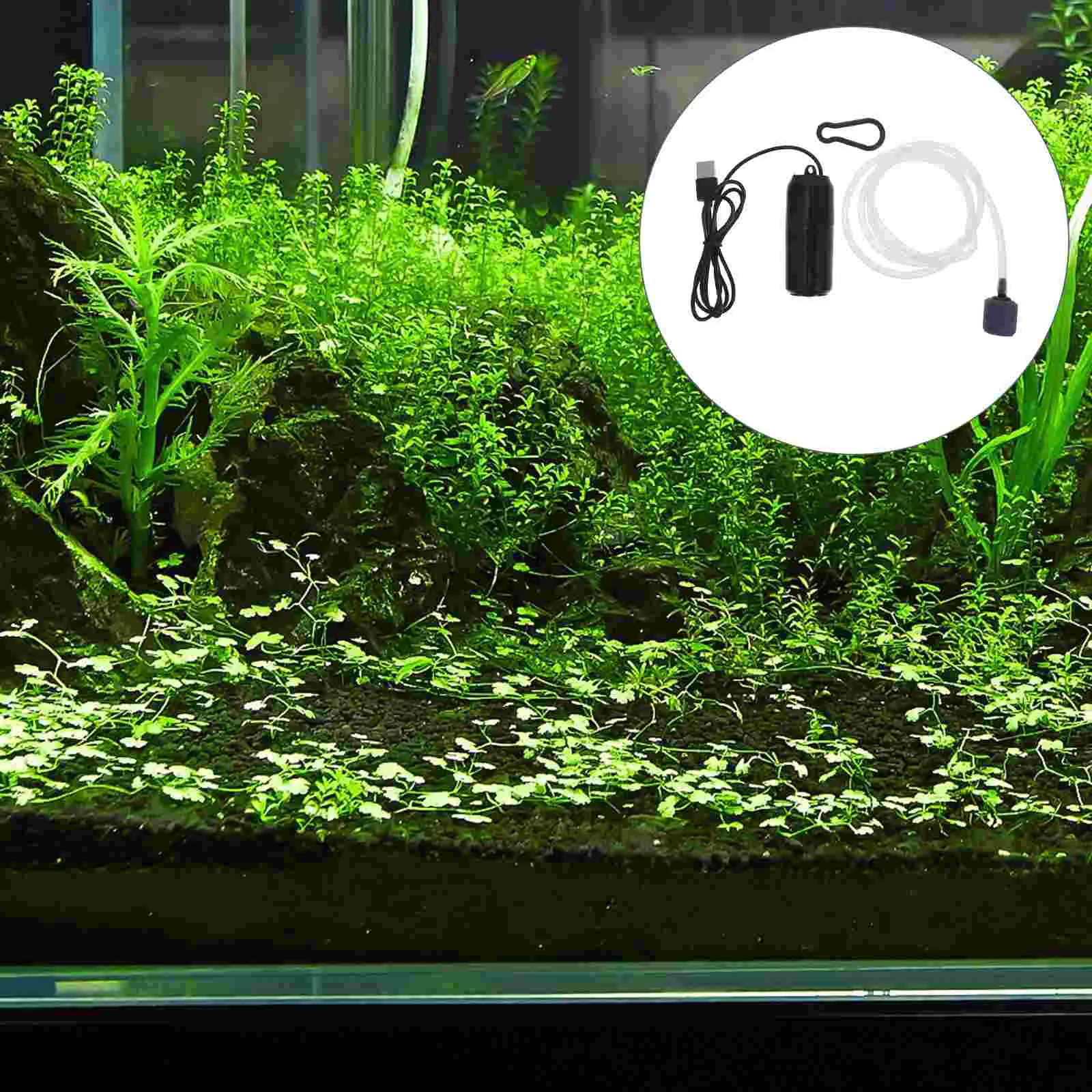 Oxygen Pump Fish Tank Silent Aquarium Air Small Aerator Bubbler Mute USB with Tube Stone
Oxygen Pump Fish Tank Silent Aquarium Air Small Aerator Bubbler Mute USB with Tube Stone