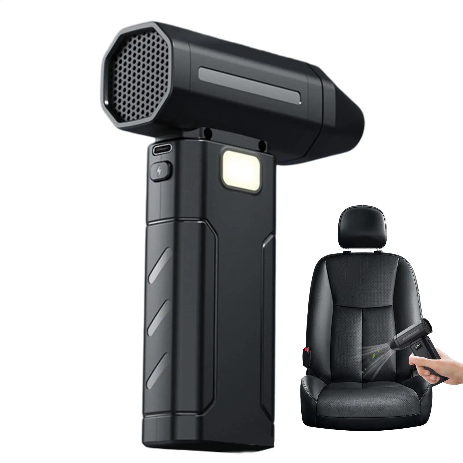 Air Duster Fan 6000mAh Rechargeable 100000RPM Dust Removal Tool Dust Blower Fan Handheld For Electronics Computer Home Apartment
Air Duster Fan 6000mAh Rechargeable 100000RPM Dust Removal Tool Dust Blower Fan Handheld For Electronics Computer Home Apartment