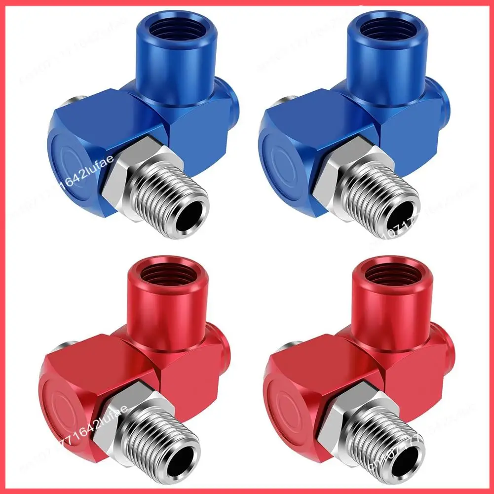 B52C 4Pcs Air Hose Connector,360 Degree Rotatable Air Hose Fitting Aluminum 1/4 Inch Industrial Swivel Air Fittings 150PSI
B52C 4Pcs Air Hose Connector,360 Degree Rotatable Air Hose Fitting Aluminum 1/4 Inch Industrial Swivel Air Fittings 150PSI