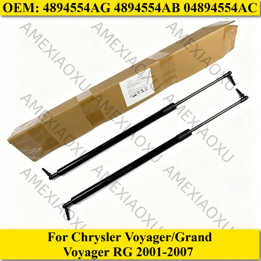 2Pcs Tailgate Lift Supports Rear Side Strut Shock For Chrysler Voyager/Grand Voyager RG 2001-2007 4894554AG 4894554AB 04894554AC
2Pcs Tailgate Lift Supports Rear Side Strut Shock For Chrysler Voyager/Grand Voyager RG 2001-2007 4894554AG 4894554AB 04894554AC