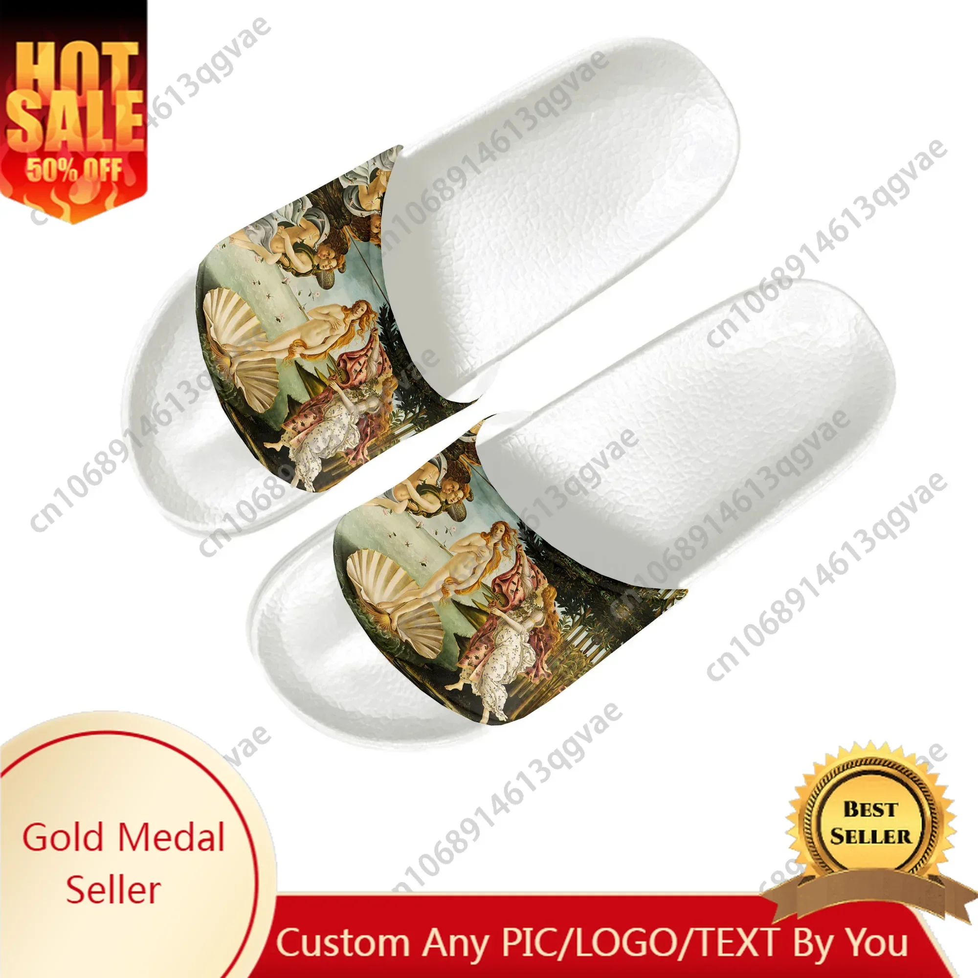 The Birth of Venus Slippers Home Water Shoes Men Women Teenagers Bathroom Beach Pool Sandals Custom Made Summer Slipper
The Birth of Venus Slippers Home Water Shoes Men Women Teenagers Bathroom Beach Pool Sandals Custom Made Summer Slipper