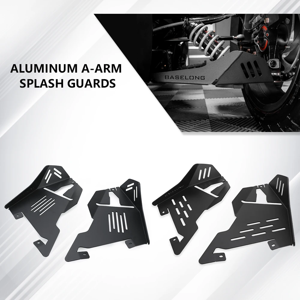 2025 Motorcycle Front Splash Guard Protectors A-Arm Protectors For Can-Am Ryker 600 900 Sport & Ryker Rally Edition 2018 - 2024
2025 Motorcycle Front Splash Guard Protectors A-Arm Protectors For Can-Am Ryker 600 900 Sport & Ryker Rally Edition 2018 - 2024