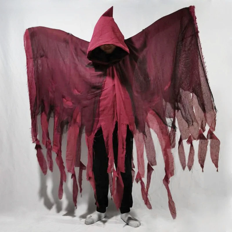 Grim Reaper Hooded Cloak Halloween House Cosplay Outfit
Grim Reaper Hooded Cloak Halloween House Cosplay Outfit