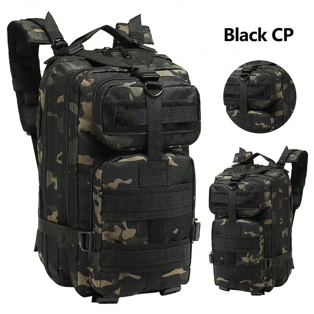 3P Tactical Backpack 20L-25L 1000D Nylon Outdoor Hiking Camping Traveling Fishing For Men Hunting Bag Sport Rucksacks
3P Tactical Backpack 20L-25L 1000D Nylon Outdoor Hiking Camping Traveling Fishing For Men Hunting Bag Sport Rucksacks