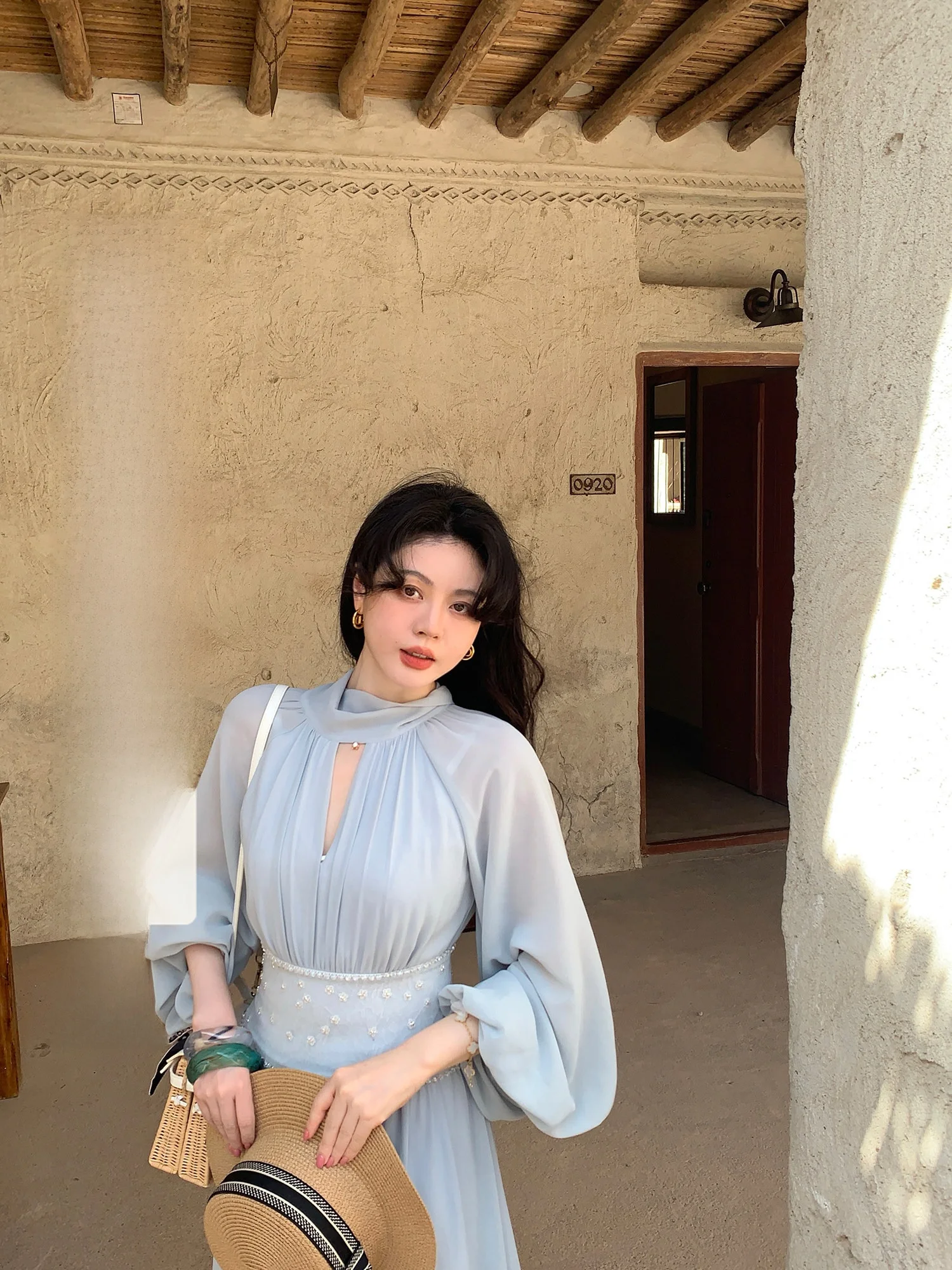 Elegant Long Dress Women's New Style Spring Summer A-Line Skirt Waist-Cinching Neckline Polyester Fiber Embroidered Ball Gown
Elegant Long Dress Women's New Style Spring Summer A-Line Skirt Waist-Cinching Neckline Polyester Fiber Embroidered Ball Gown