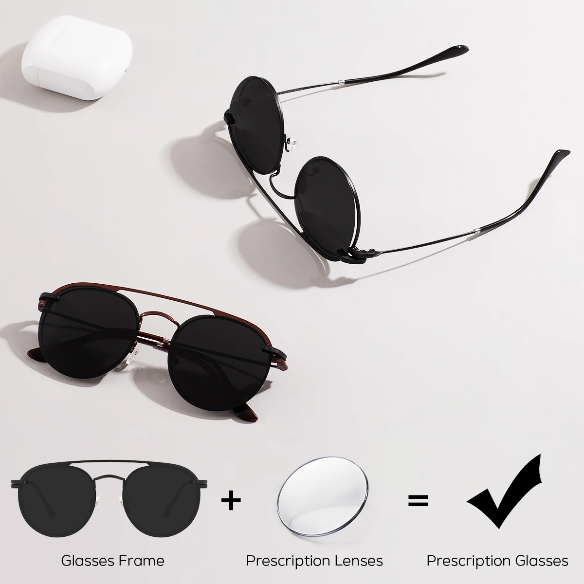 Men Polarized Optical Magnet Sunglasses Clip Women Vintage Round Metal Spectacle Eyeglasses Clip On Sun Glasses Driving Frame
Men Polarized Optical Magnet Sunglasses Clip Women Vintage Round Metal Spectacle Eyeglasses Clip On Sun Glasses Driving Frame