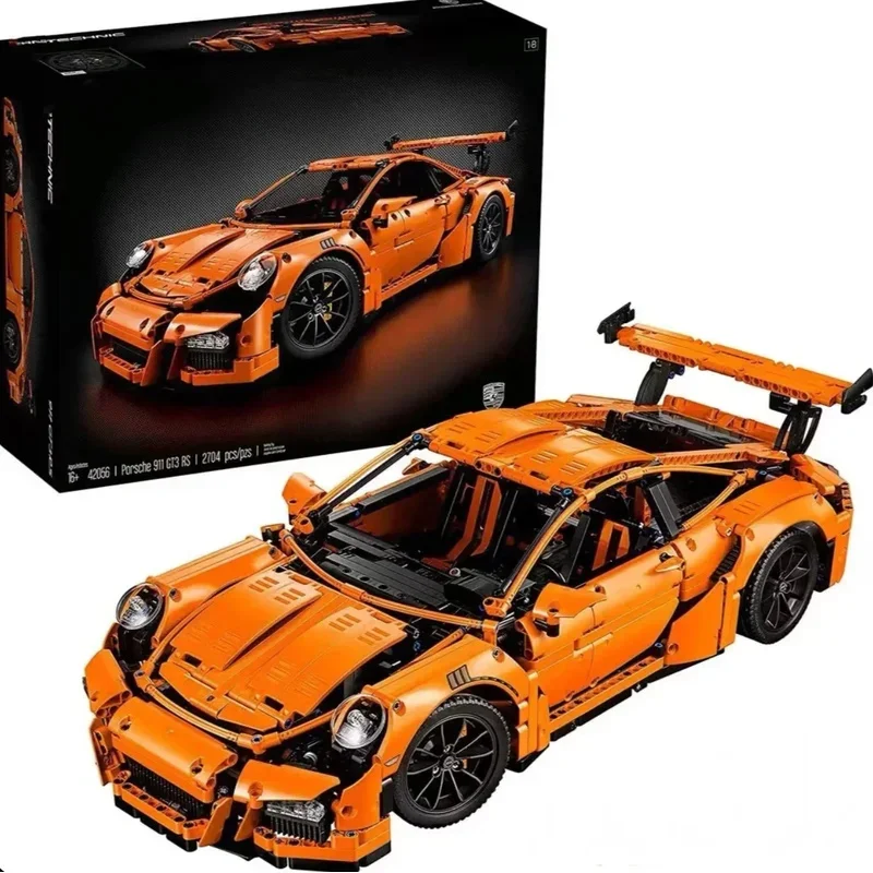 42056 2704pcs Mechanical Group Racing Orange Porsche 911 GT3 RS Sports Car Model Building Blocks Toy Educational for Boys
42056 2704pcs Mechanical Group Racing Orange Porsche 911 GT3 RS Sports Car Model Building Blocks Toy Educational for Boys