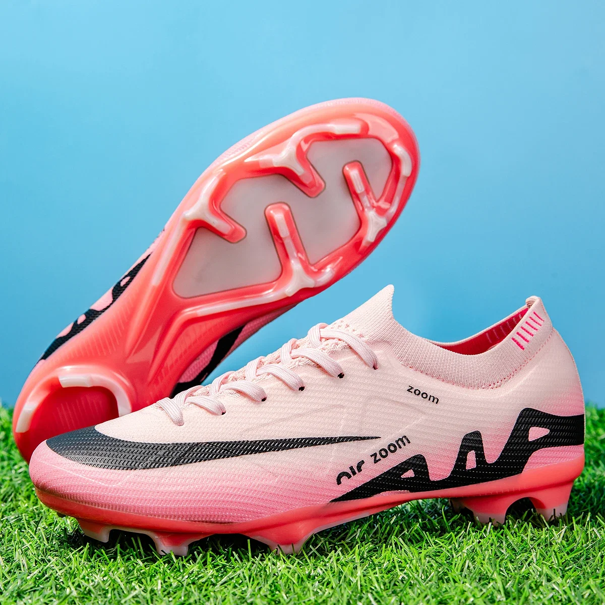 New Men Soccer Shoes Ultralight Cleats Football Boots Unisex Hot Sale Women Match TF/FG Sneakers High-quality Professional 
New Men Soccer Shoes Ultralight Cleats Football Boots Unisex Hot Sale Women Match TF/FG Sneakers High-quality Professional