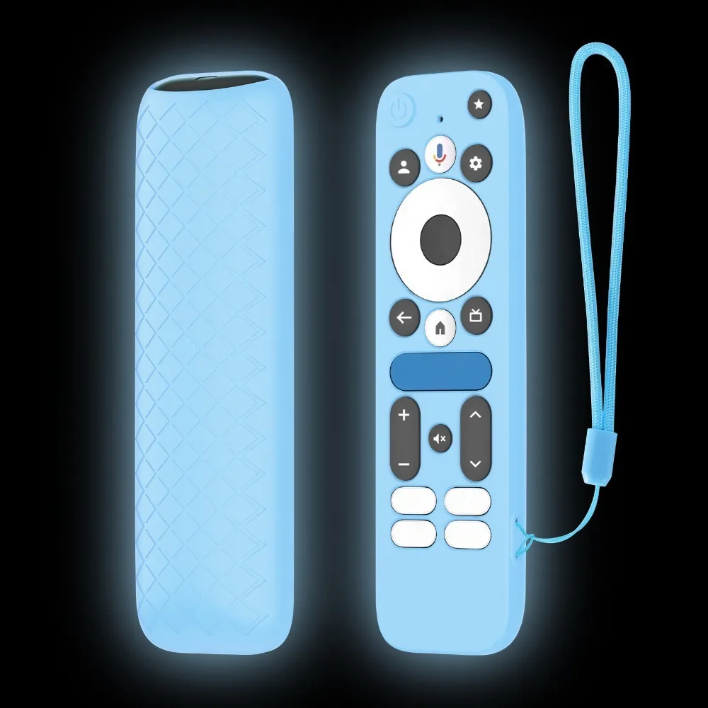 Silicone Protective Case Shockproof Protector Remote Controller Cover with Lanyard for onn.GoogleTV Box 4K Pro 2025
Silicone Protective Case Shockproof Protector Remote Controller Cover with Lanyard for onn.GoogleTV Box 4K Pro 2025