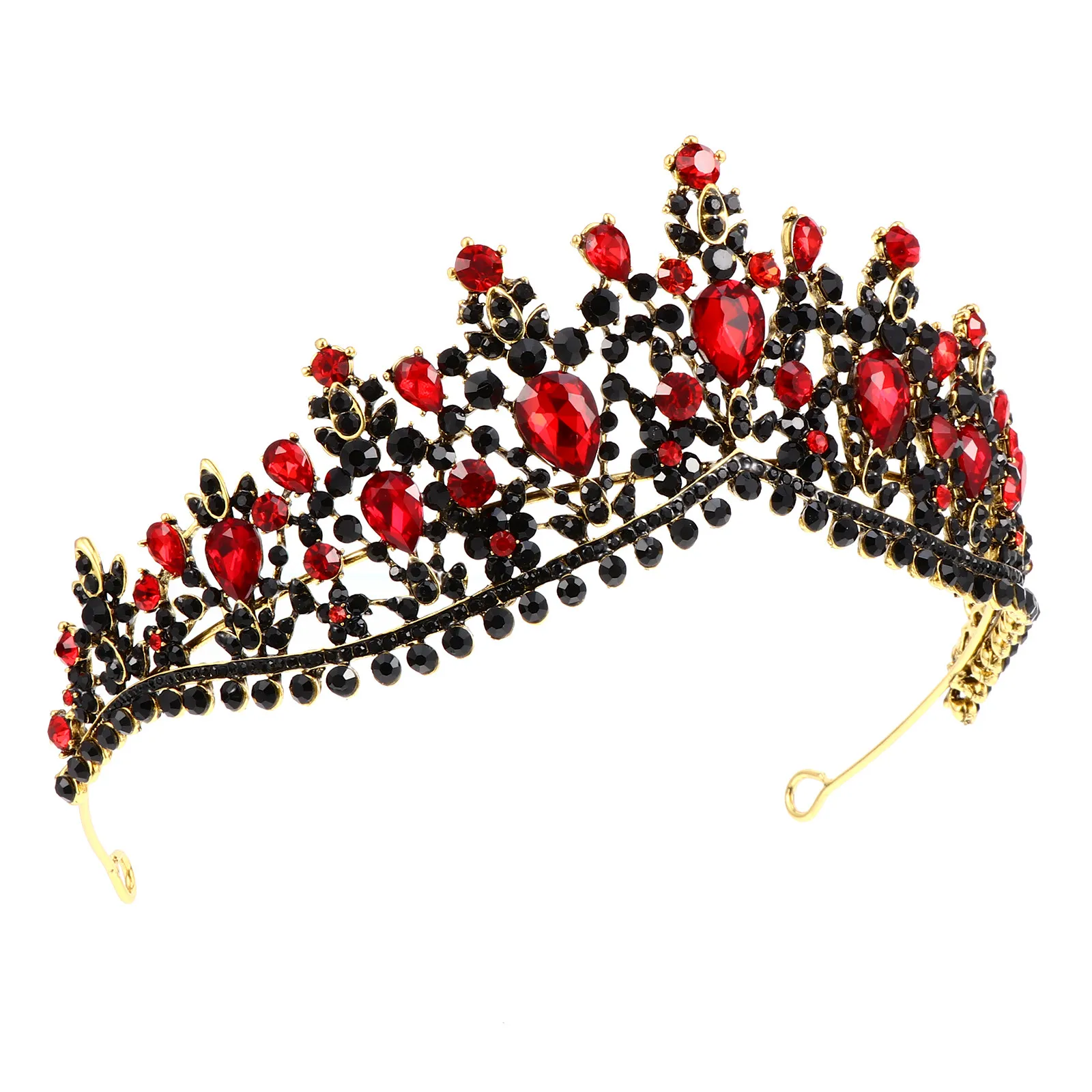 Luxury Rhinestone Wedding Crown Tiara for Bride Baroque Style Bridal Headwear Party Prom Evening Glitter Hair Accessory
Luxury Rhinestone Wedding Crown Tiara for Bride Baroque Style Bridal Headwear Party Prom Evening Glitter Hair Accessory