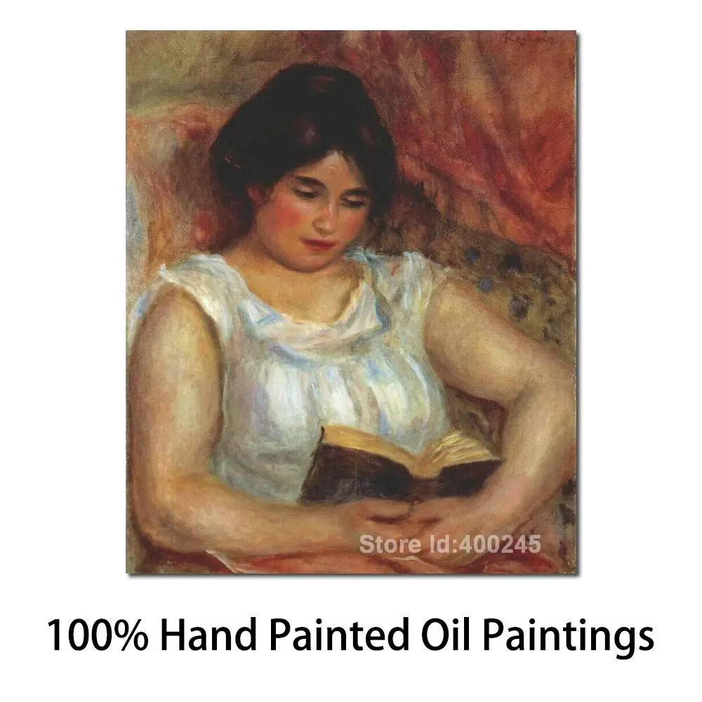 Office Wall Art Gabrielle Reading by Pierre Auguste Renoir Decor Paintings Hand Painted High Quality
Office Wall Art Gabrielle Reading by Pierre Auguste Renoir Decor Paintings Hand Painted High Quality