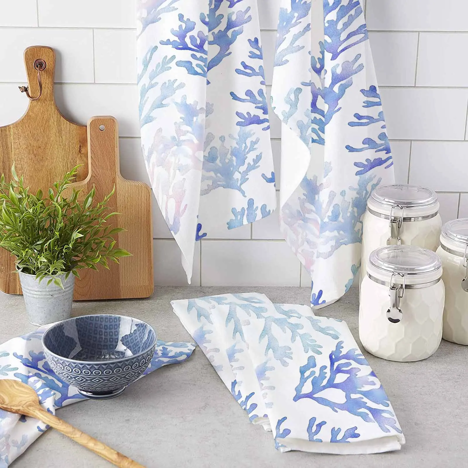 Blue Coral Marine Plant Kitchen Towel Cleaning Cloth Microfiber Soft Household Super Absorbent Dish Washing Cloth
Blue Coral Marine Plant Kitchen Towel Cleaning Cloth Microfiber Soft Household Super Absorbent Dish Washing Cloth