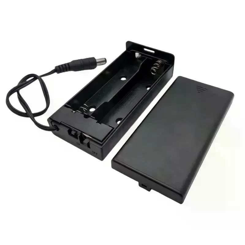 1/4pcs 2 Section 7.4V DIY Battery Holder 18650x2 Battery Case with ON/OFF DC 5.5x2.1 Plug Battery Storage Box High Quality
1/4pcs 2 Section 7.4V DIY Battery Holder 18650x2 Battery Case with ON/OFF DC 5.5x2.1 Plug Battery Storage Box High Quality