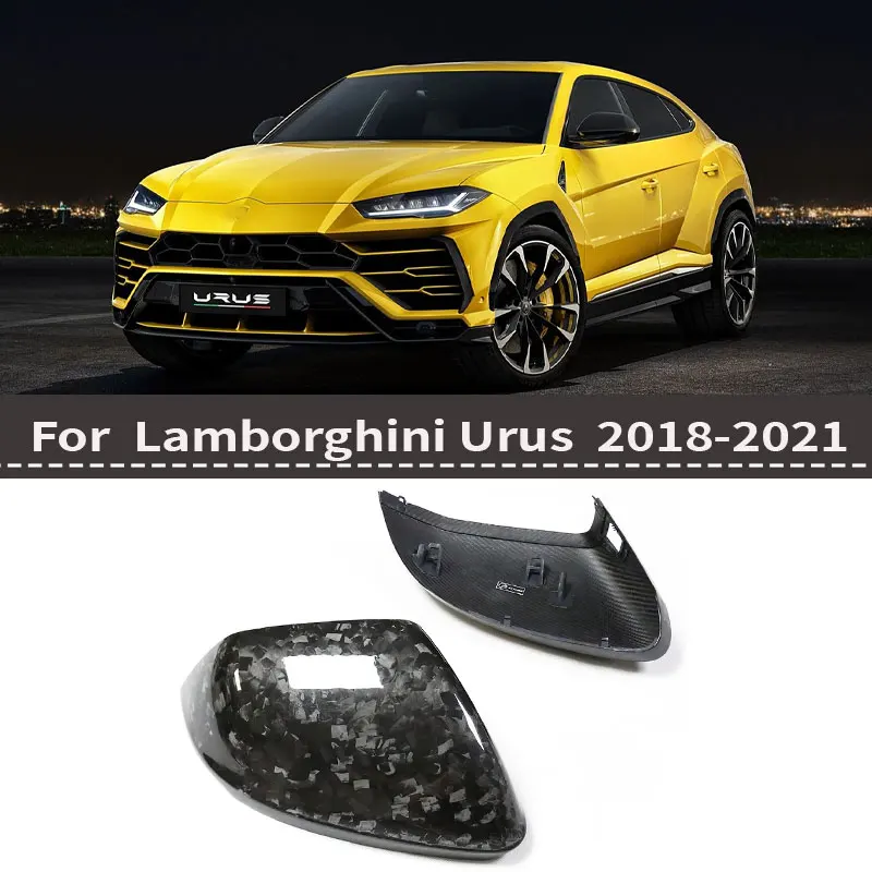 For Lamborghini Urus Forged Dry Carbon Fiber Mirror Cover for Audi Q8 SQ8 RS Q8 Rearview Mirror Shell W/h Lane Assist 2018-2021+
For Lamborghini Urus Forged Dry Carbon Fiber Mirror Cover for Audi Q8 SQ8 RS Q8 Rearview Mirror Shell W/h Lane Assist 2018-2021+