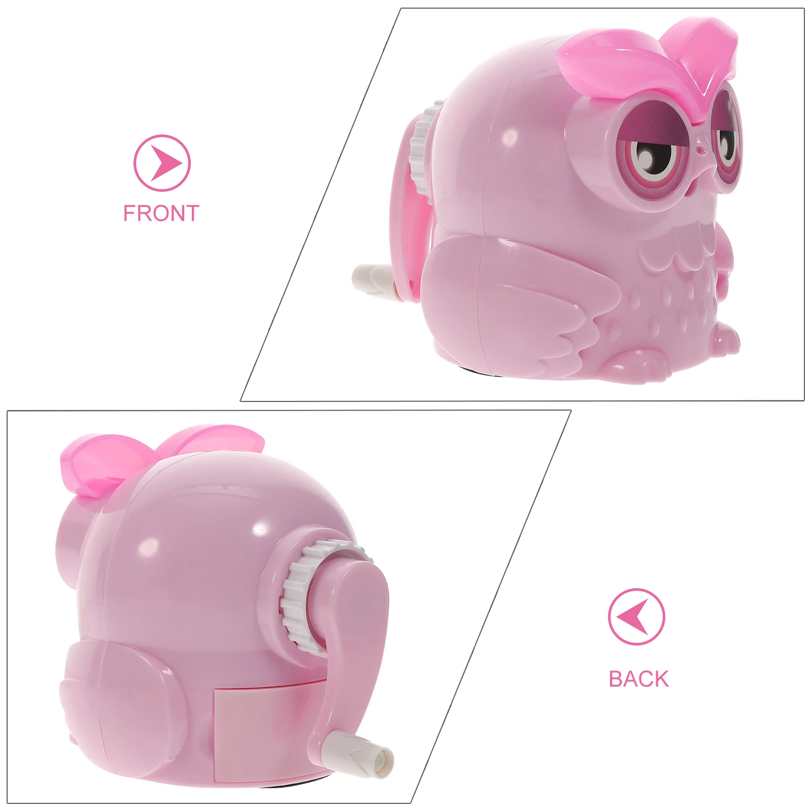 Owl Pencil Sharpener Cartoon Design for Kids School Students Lightweight Electric Shapner Planer Colored Decor
Owl Pencil Sharpener Cartoon Design for Kids School Students Lightweight Electric Shapner Planer Colored Decor