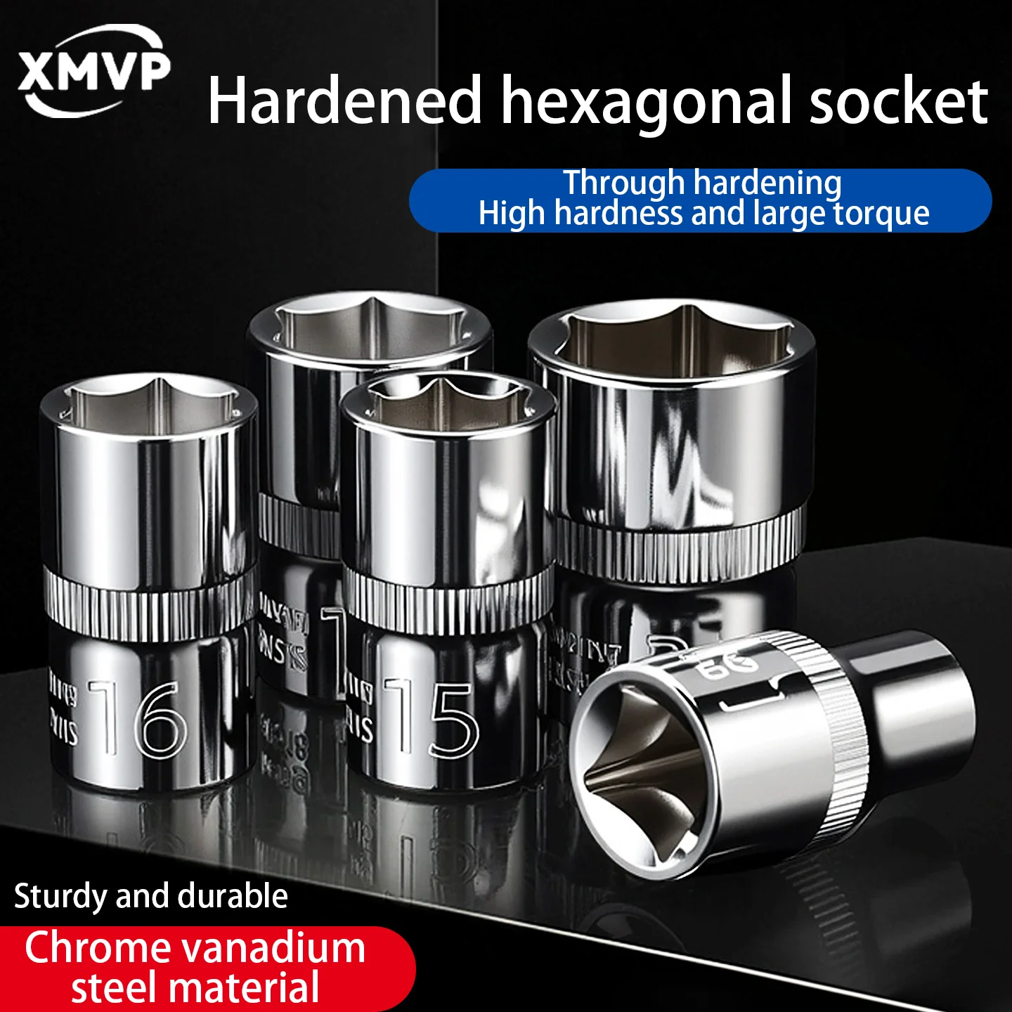 1/2 hardened hexagonal socket 12.5mm hexagonal socket head sleeve large fly tool socket wrench accessory set
1/2 hardened hexagonal socket 12.5mm hexagonal socket head sleeve large fly tool socket wrench accessory set