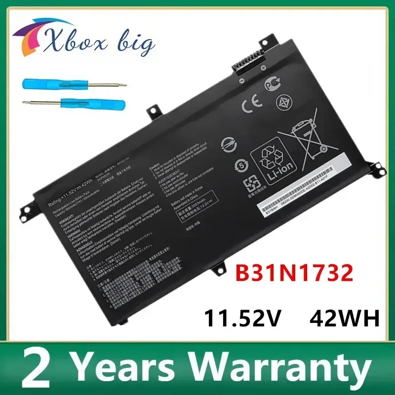 Новый аккумулятор для ноутбука B31N1732 B31BI9H для Asus Vivobook S430UA-EB015T S4300F S14 S430FA-EB021T Mars15 VX60G 11,52 В 42WH
Новый аккумулятор для ноутбука B31N1732 B31BI9H для Asus Vivobook S430UA-EB015T S4300F S14 S430FA-EB021T Mars15 VX60G 11,52 В 42WH