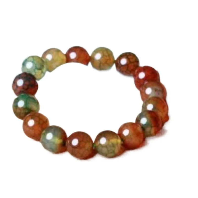 Peacock Dragon Scale Agate Bracelet with Dragon Pattern Buddha Beads for Men and Women
Peacock Dragon Scale Agate Bracelet with Dragon Pattern Buddha Beads for Men and Women