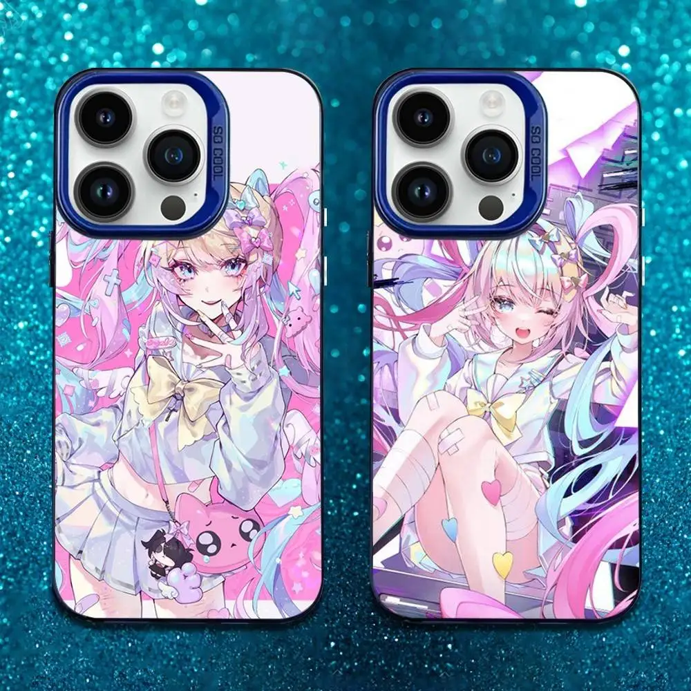 Game N-Needys G-Girl Cute Phone Case For iPhone 16,15,14,13,12,11,Mini,XS,Pro,SE,MAX Blue Matte Silicone Cover 
Game N-Needys G-Girl Cute Phone Case For iPhone 16,15,14,13,12,11,Mini,XS,Pro,SE,MAX Blue Matte Silicone Cover
