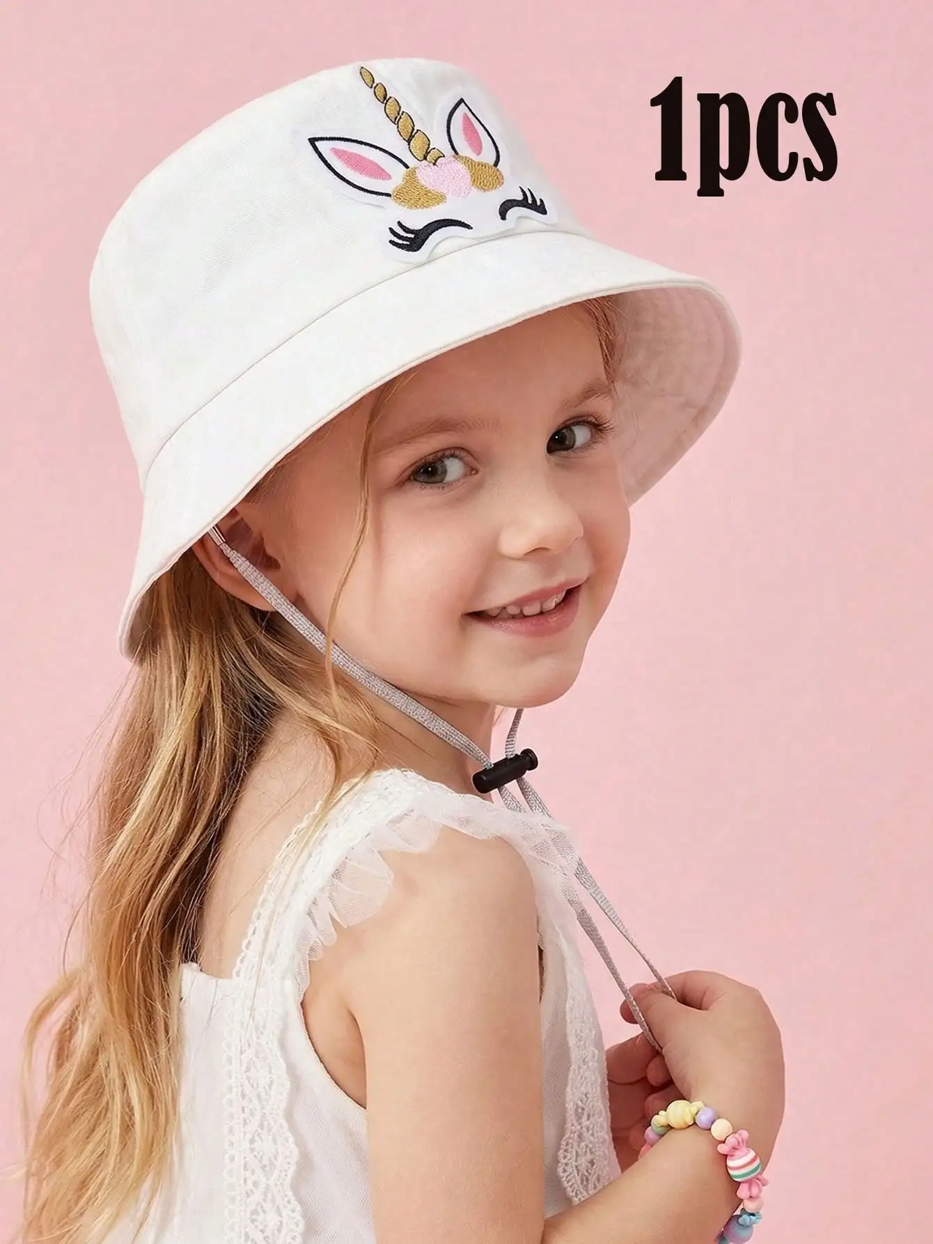 1PCS 3-8Y Girls White Unicorn Embroidery Fisherman Hat Adjustable Thin Kids Sun Hat Spring Summer Breathable Outdoor Bucket Cap
1PCS 3-8Y Girls White Unicorn Embroidery Fisherman Hat Adjustable Thin Kids Sun Hat Spring Summer Breathable Outdoor Bucket Cap