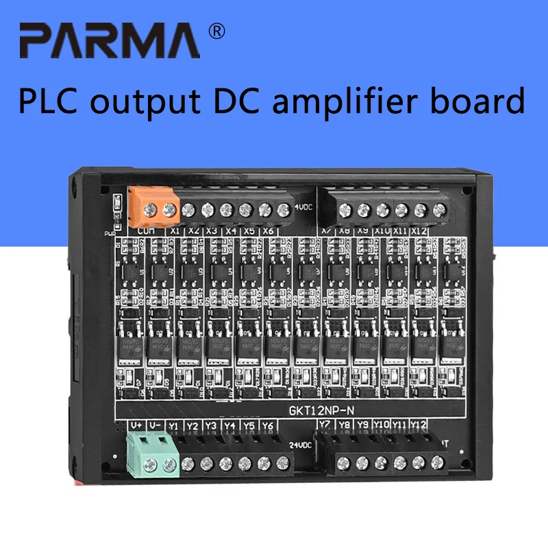 Coupling isolation PLC DC signal output amplification board with non-contact solid-state relay module
Coupling isolation PLC DC signal output amplification board with non-contact solid-state relay module