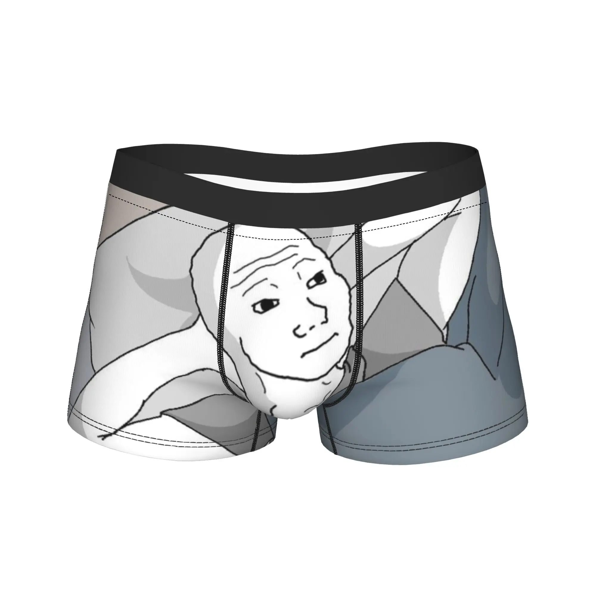 Wojak Meme Boxers Novelty Underwear Boxer Briefs Gag Gift For Man
Wojak Meme Boxers Novelty Underwear Boxer Briefs Gag Gift For Man