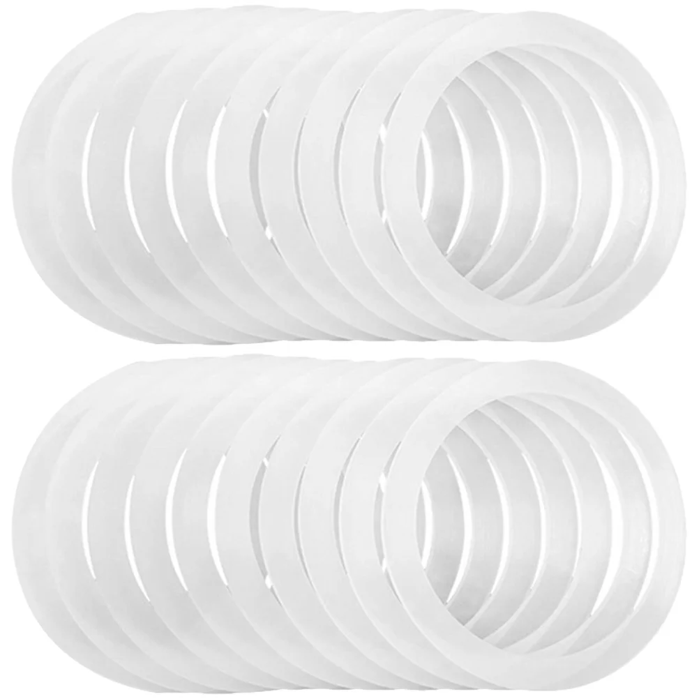 20 Pcs Jar Gaskets Mason Jars Supplies Glass Bottle Silica Gel Sealing Rings for Home
20 Pcs Jar Gaskets Mason Jars Supplies Glass Bottle Silica Gel Sealing Rings for Home