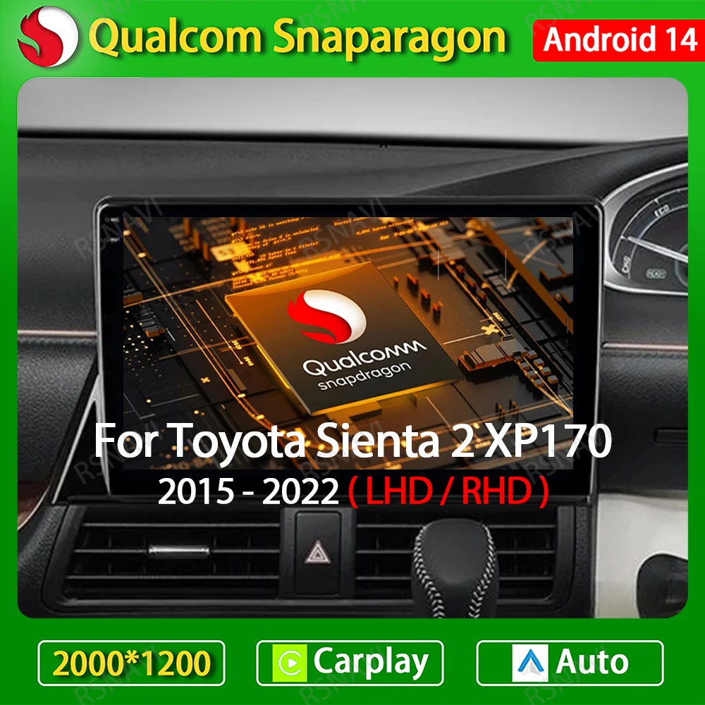 Автомобильный радиоприемник Android 14 для Toyota Sienta 2016-2019 Auto Carplay Мультимедийный стерео видеоплеер GPS-навигация DVD 2 DIN 4G WIFI
Автомобильный радиоприемник Android 14 для Toyota Sienta 2016-2019 Auto Carplay Мультимедийный стерео видеоплеер GPS-навигация DVD 2 DIN 4G WIFI