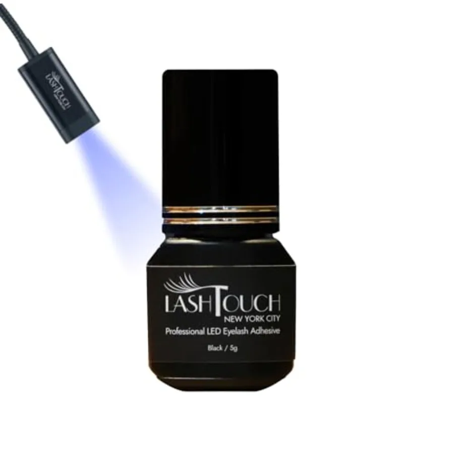 LED UV Gel Eyelash Extension Adhesive 5ml/ Black LED Gel Lash Glue with LED Lamp Curing/Retention up to 10 Weeks/The Best Eyela
LED UV Gel Eyelash Extension Adhesive 5ml/ Black LED Gel Lash Glue with LED Lamp Curing/Retention up to 10 Weeks/The Best Eyela