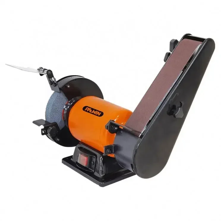 ALLWIN 50*686mm Belt 240v Bench Grinder Electric Steel DIY Customizable Grinder Wheel 1 YEAR 2 Pcs Work Rest CE CSA 0.25kw 50HZ
ALLWIN 50*686mm Belt 240v Bench Grinder Electric Steel DIY Customizable Grinder Wheel 1 YEAR 2 Pcs Work Rest CE CSA 0.25kw 50HZ