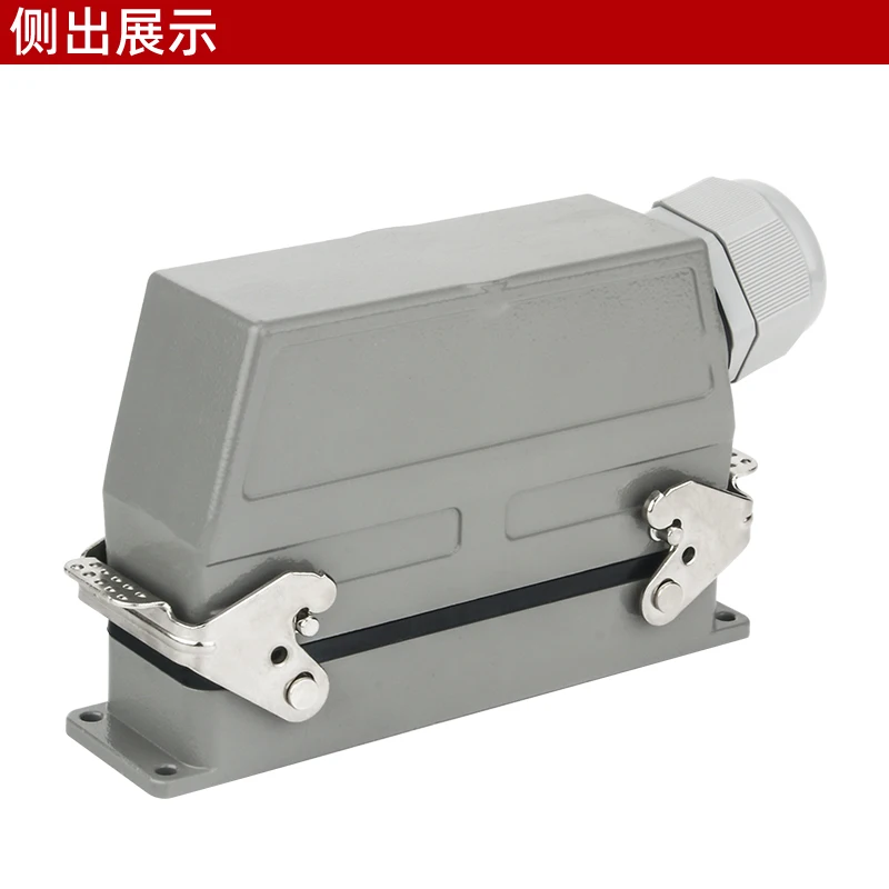 Сверхмощный разъем HDC-HE-032, однорядная винтовая проводка, прямоугольная авиационная вилка, промышленный разъем 16А 
Сверхмощный разъем HDC-HE-032, однорядная винтовая проводка, прямоугольная авиационная вилка, промышленный разъем 16А