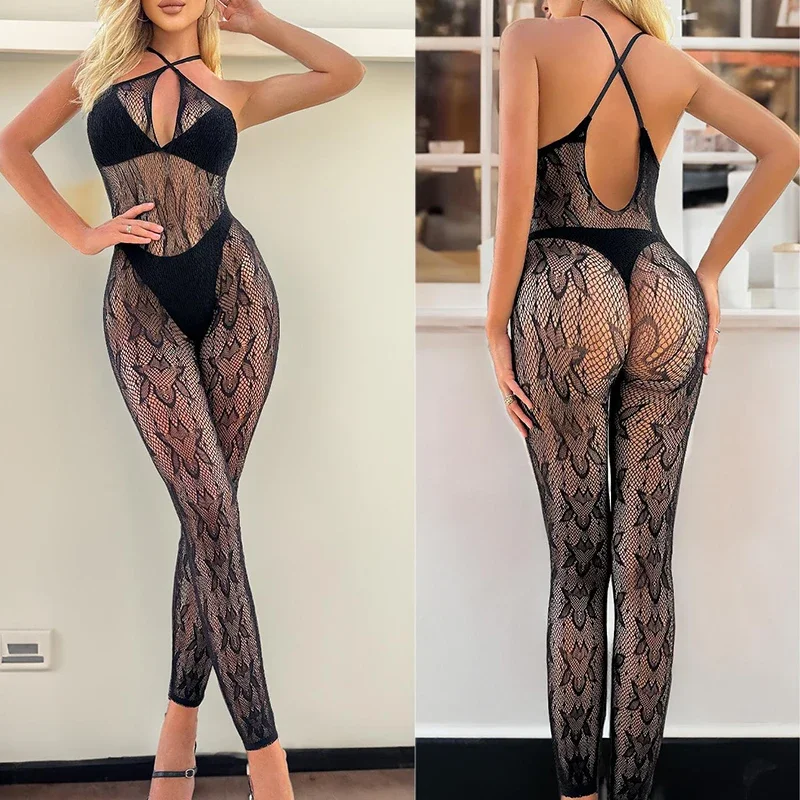 Bodysuit Sleeveless leaf cross hollow camisole women's no take off tight fitting clothes sexy lingerie woman women kinky outfits
Bodysuit Sleeveless leaf cross hollow camisole women's no take off tight fitting clothes sexy lingerie woman women kinky outfits