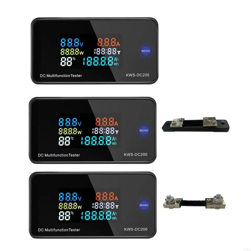 C90A Digital LCD Voltmeter Ammeter 10/50/100A Current Power Energy Meter 0-200V 10/50/100A for DC Multifuntional Tester
C90A Digital LCD Voltmeter Ammeter 10/50/100A Current Power Energy Meter 0-200V 10/50/100A for DC Multifuntional Tester