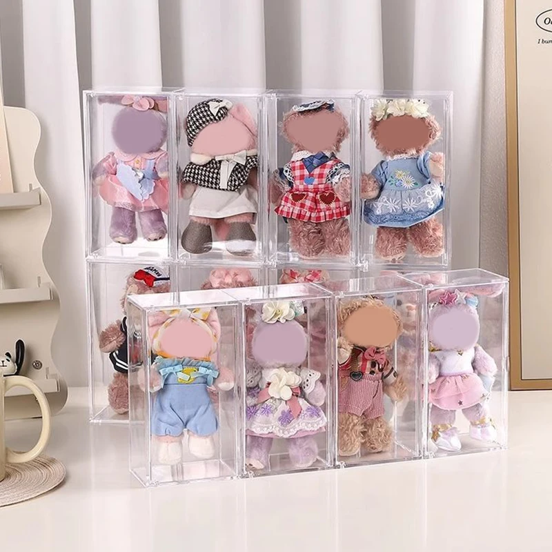1 Piece Doll Decoration Transparent Dustproof Storage Rack DIY Accessories Doll Pendant Acrylic Display Box Storage Box
1 Piece Doll Decoration Transparent Dustproof Storage Rack DIY Accessories Doll Pendant Acrylic Display Box Storage Box