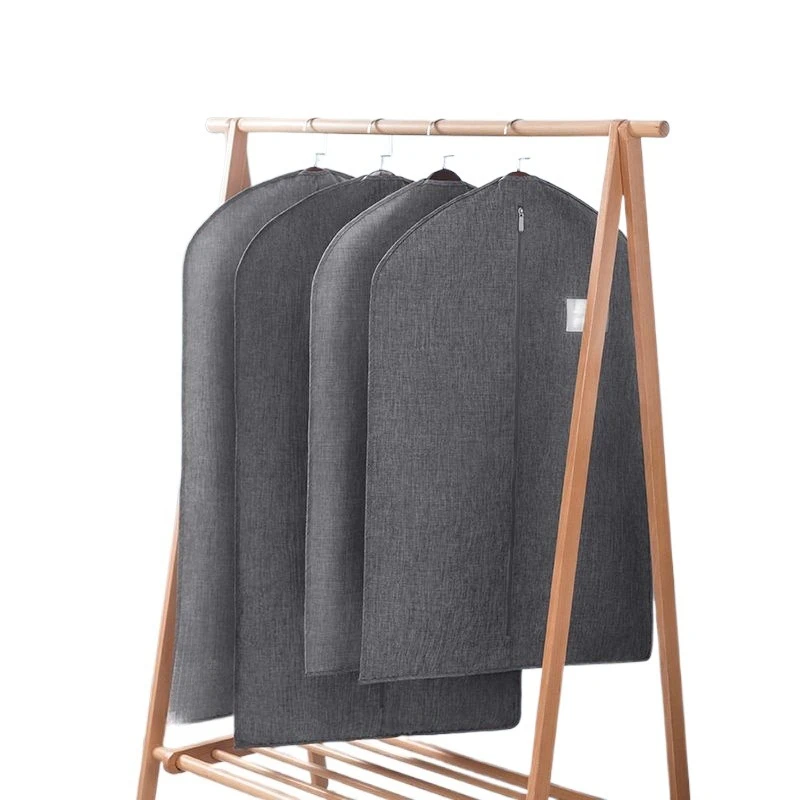 Japanese Style Pure Color Linen-Look Oxford Fabric Foldable Garment Rack Cover - 3D Suit Cover Bag & Dustproof Garment Protector
Japanese Style Pure Color Linen-Look Oxford Fabric Foldable Garment Rack Cover - 3D Suit Cover Bag & Dustproof Garment Protector