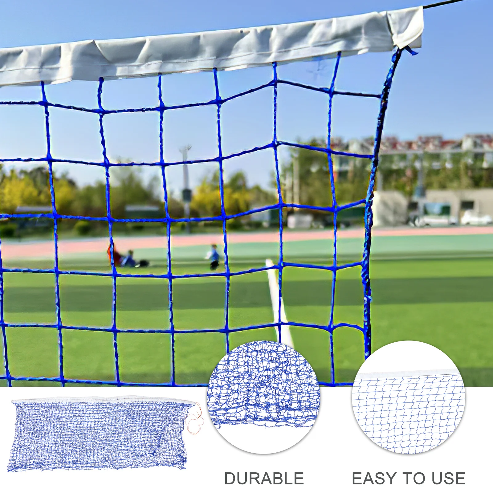 Badminton Net Standard Size Small Mesh Wear-Resistant Portable Outdoor Sports Net For Volleyball Pickleball
Badminton Net Standard Size Small Mesh Wear-Resistant Portable Outdoor Sports Net For Volleyball Pickleball