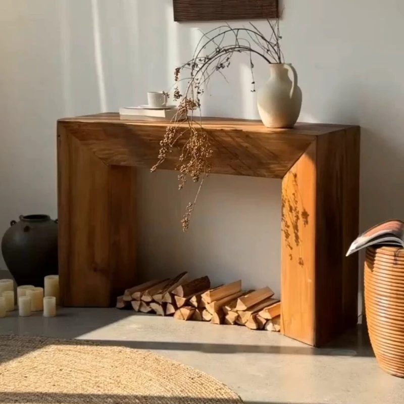 Medieval wood Console table minimalist decorative entrance interior Console table entryway mesa recibidor entrada home furniture
Medieval wood Console table minimalist decorative entrance interior Console table entryway mesa recibidor entrada home furniture