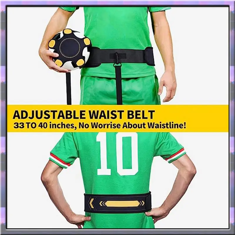 ABJX New Football Auxiliary Belt For Kids,Kick Throw Control Skills Solo Practice Practise Aid Adjustable Waist Belt
ABJX New Football Auxiliary Belt For Kids,Kick Throw Control Skills Solo Practice Practise Aid Adjustable Waist Belt