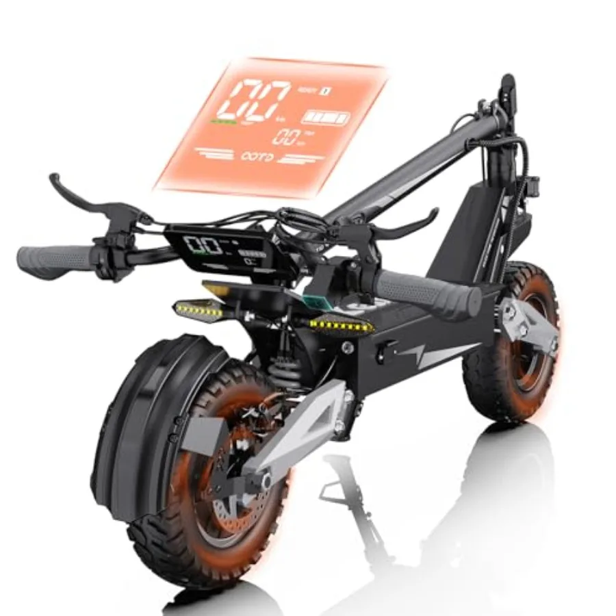 Electric Scooters for commuting outdoor riding, aluminum alloy frame, black, 900W motor with 30-34 MPH top speed and 28-37 mile
Electric Scooters for commuting outdoor riding, aluminum alloy frame, black, 900W motor with 30-34 MPH top speed and 28-37 mile