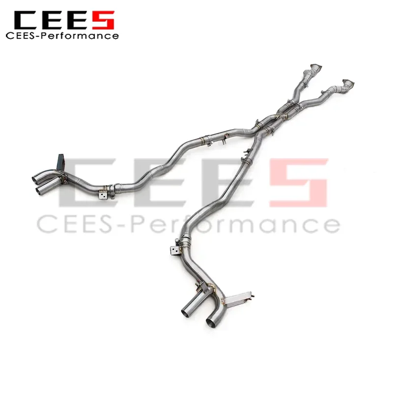 cees Stainless Steel Performance Catback Exhaust for Ferrari GTC4 Lusso/Lusso T 2016+ Straight Through Free Flow Muffler System 
cees Stainless Steel Performance Catback Exhaust for Ferrari GTC4 Lusso/Lusso T 2016+ Straight Through Free Flow Muffler System