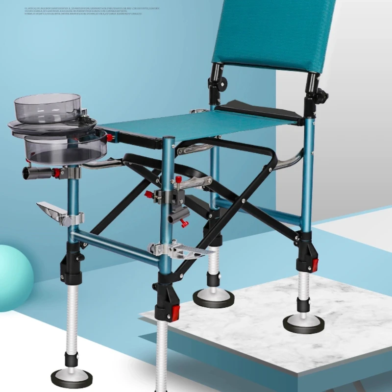 Tactical All-Terrain Angler Saddle - Multi-Position Foldable Perch, Ultralight for Kayak/Rocky Bank Fishing
Tactical All-Terrain Angler Saddle - Multi-Position Foldable Perch, Ultralight for Kayak/Rocky Bank Fishing