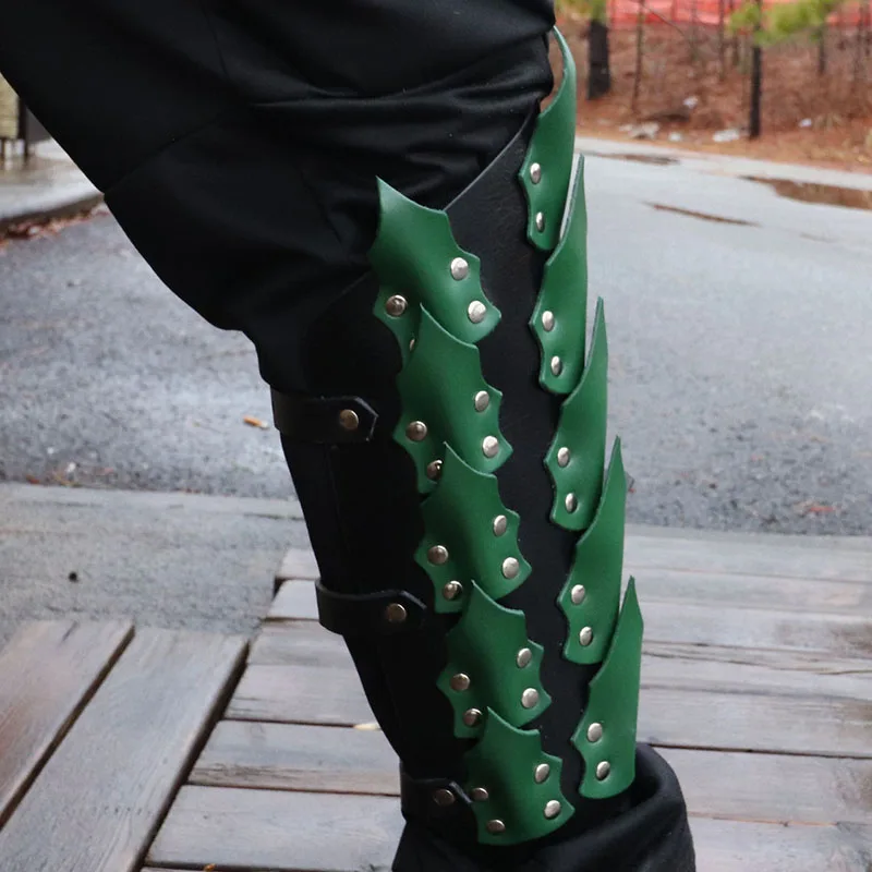 Medieval Renaissance Leggings Armor Viking Knight Warrior Role Playing Costume Performance Props Leather Dragon Scale Greaves
Medieval Renaissance Leggings Armor Viking Knight Warrior Role Playing Costume Performance Props Leather Dragon Scale Greaves