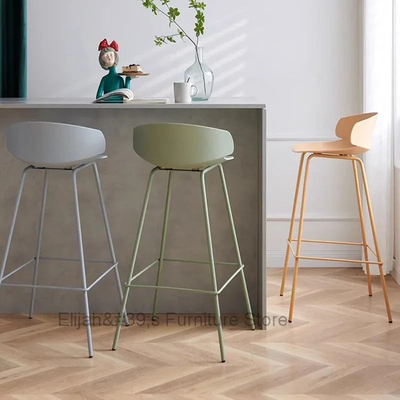 Nordic Style Modern Bar Chairs Portable Design Kitchen Luxury Bar Stools Living Room High Quality Taburete Home Furniture
Nordic Style Modern Bar Chairs Portable Design Kitchen Luxury Bar Stools Living Room High Quality Taburete Home Furniture