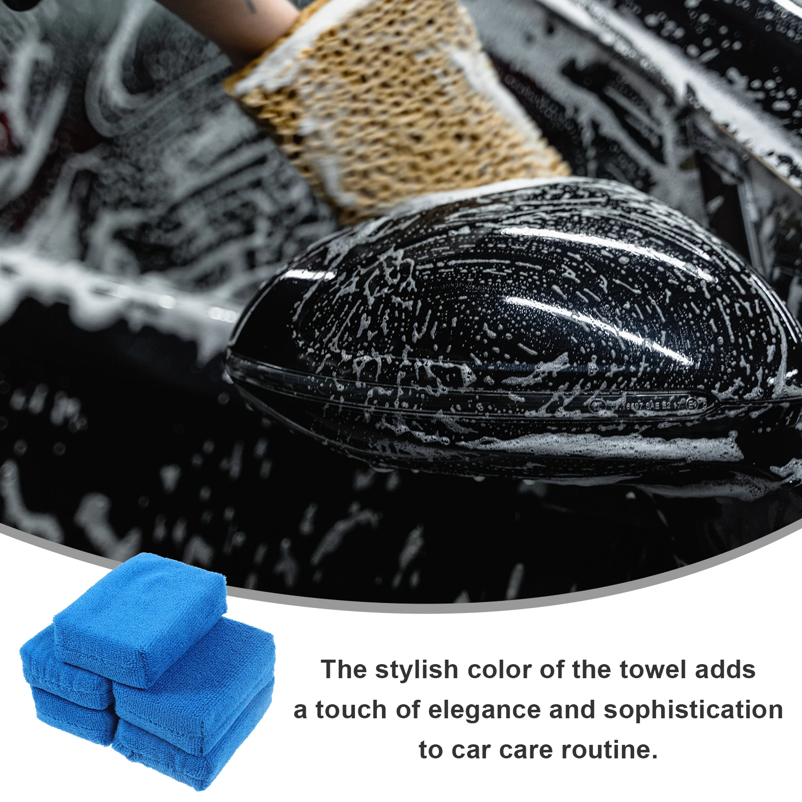 5pcs Car Wash Polish Pads Wax Applicator Fiber Tools Detailing Towel Blue 3in1 Cleaning Polishing Cloth Accessories
5pcs Car Wash Polish Pads Wax Applicator Fiber Tools Detailing Towel Blue 3in1 Cleaning Polishing Cloth Accessories